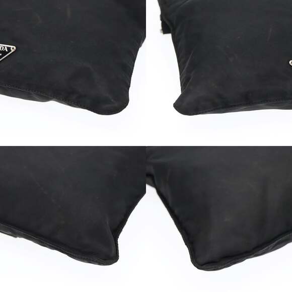 PRADA Shoulder Bag Nylon Black - Picture 10 of 12